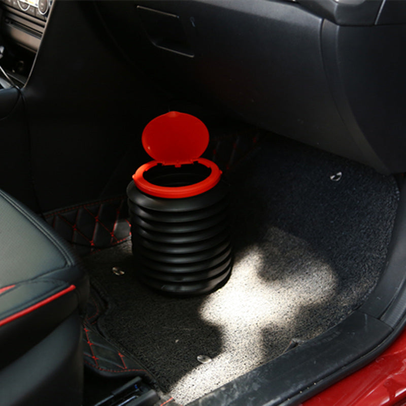 4L Retractable Folding Car Trash Bin with Lid Vehicle Garbage Dust Case Water Bucket Outdoor Fishing Bucket (BPA Free No FDA Certificate) 4L Retractable Folding Car Trash Bin with Lid Vehicle Garbage Dust Case Water Bucket Outdoor Fishing Bucket (BPA Free No FDA Certificate)